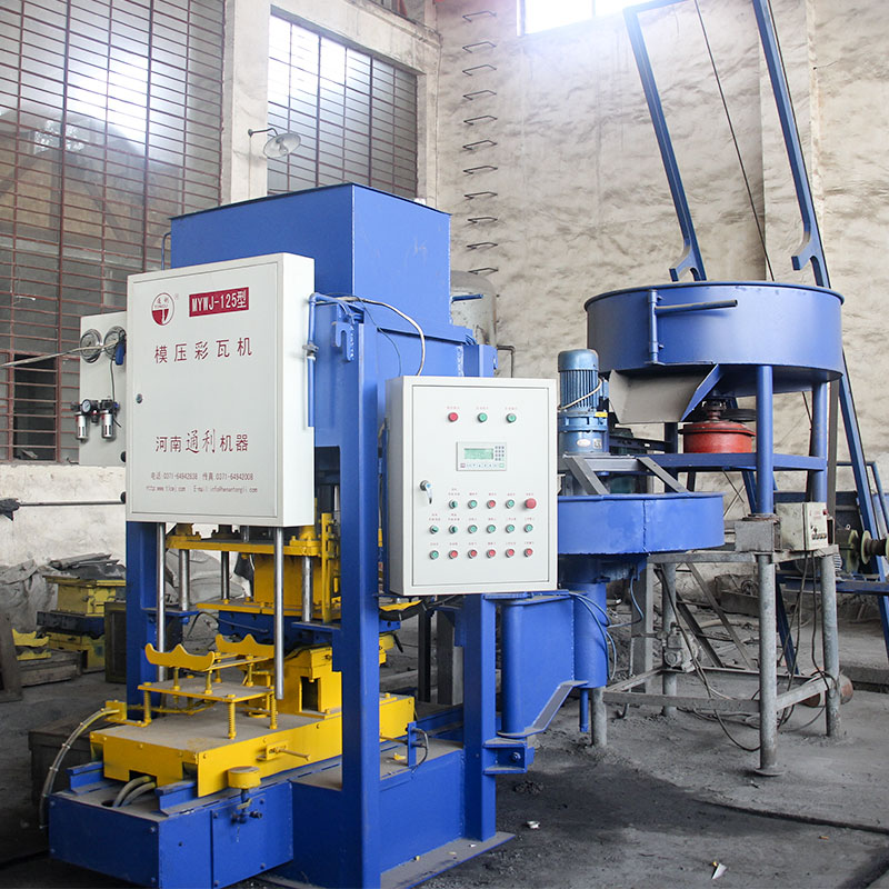 水泥制瓦機制瓦所需原材料，生產(chǎn)工藝流程